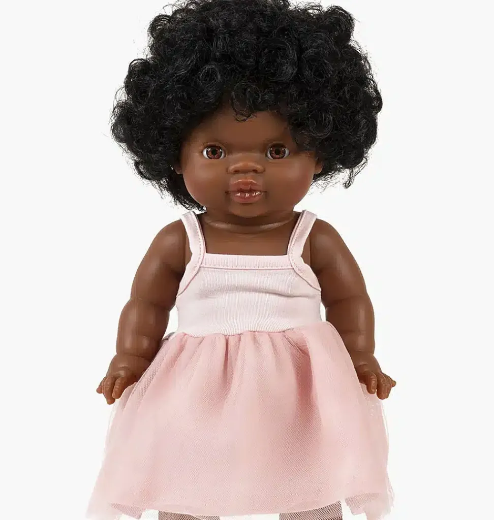 Paola Reina poppen Paola Reina Gordi Puppe Jahia- Minikane Puppen, Möbel Und Accessoires|Paola Reina Gordi Babypuppen