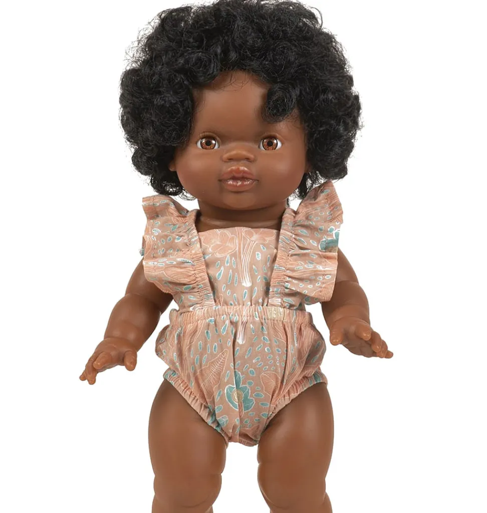 Paola Reina poppen Paola Reina Gordi Puppe Jahia- Minikane Puppen, Möbel Und Accessoires|Paola Reina Gordi Babypuppen