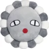 Luckyboysunday Polly Flower grau- Mädchen|Kissen