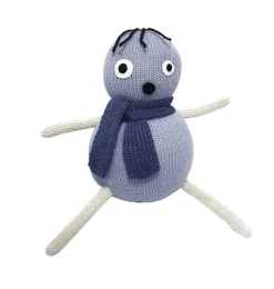 Luckyboysunday Pop Blue 21 cm- Gestrickte Puppen|Mädchen
