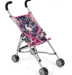 Puppenwagen Buggy mit Einhorn-Aufdruck- Puppenmöbel Und Zubehör|Paola Reina Gordi Babypuppen