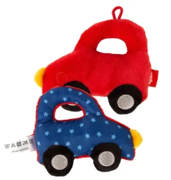 Sigikid (Beasts) Sigikid Babyspielzeug rotes Auto- Jungen|Rasseln