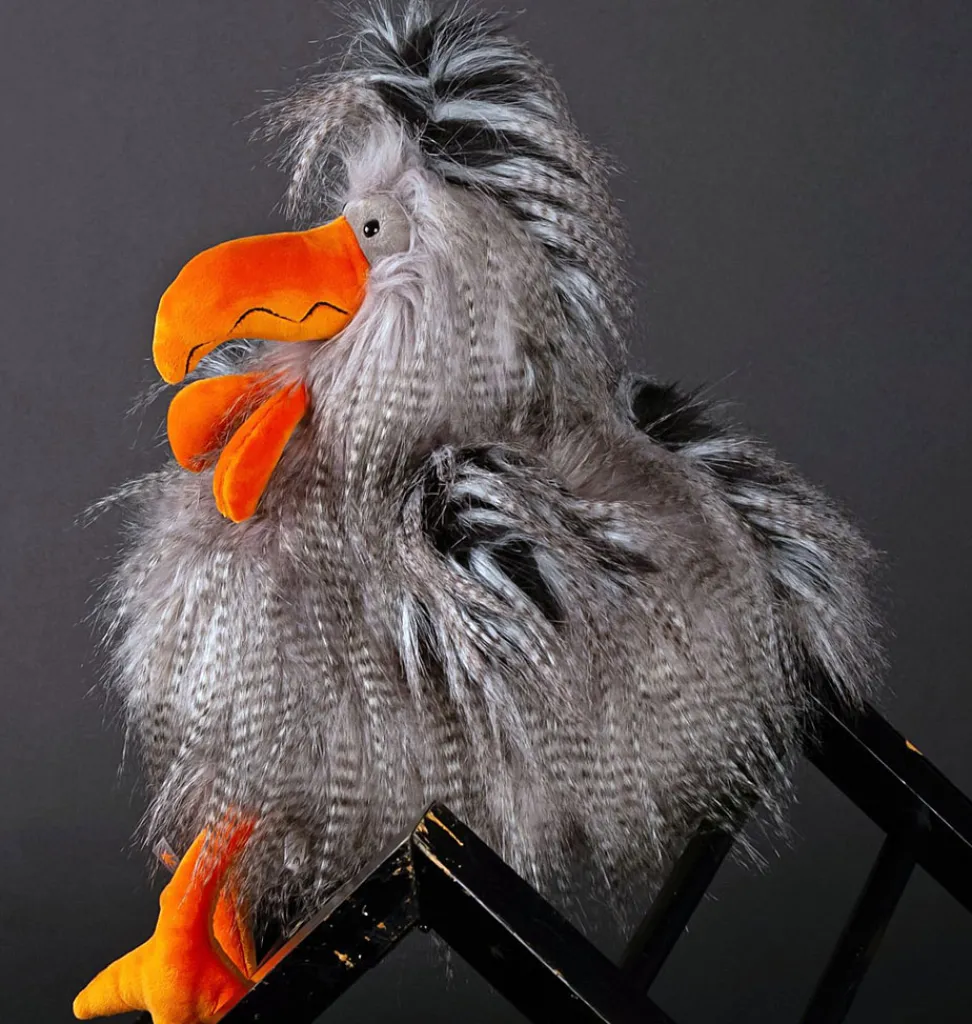 Sigikid (Beasts) Sigikid Roost Boost Kuscheltier Kikeriki- Jungen|Mädchen
